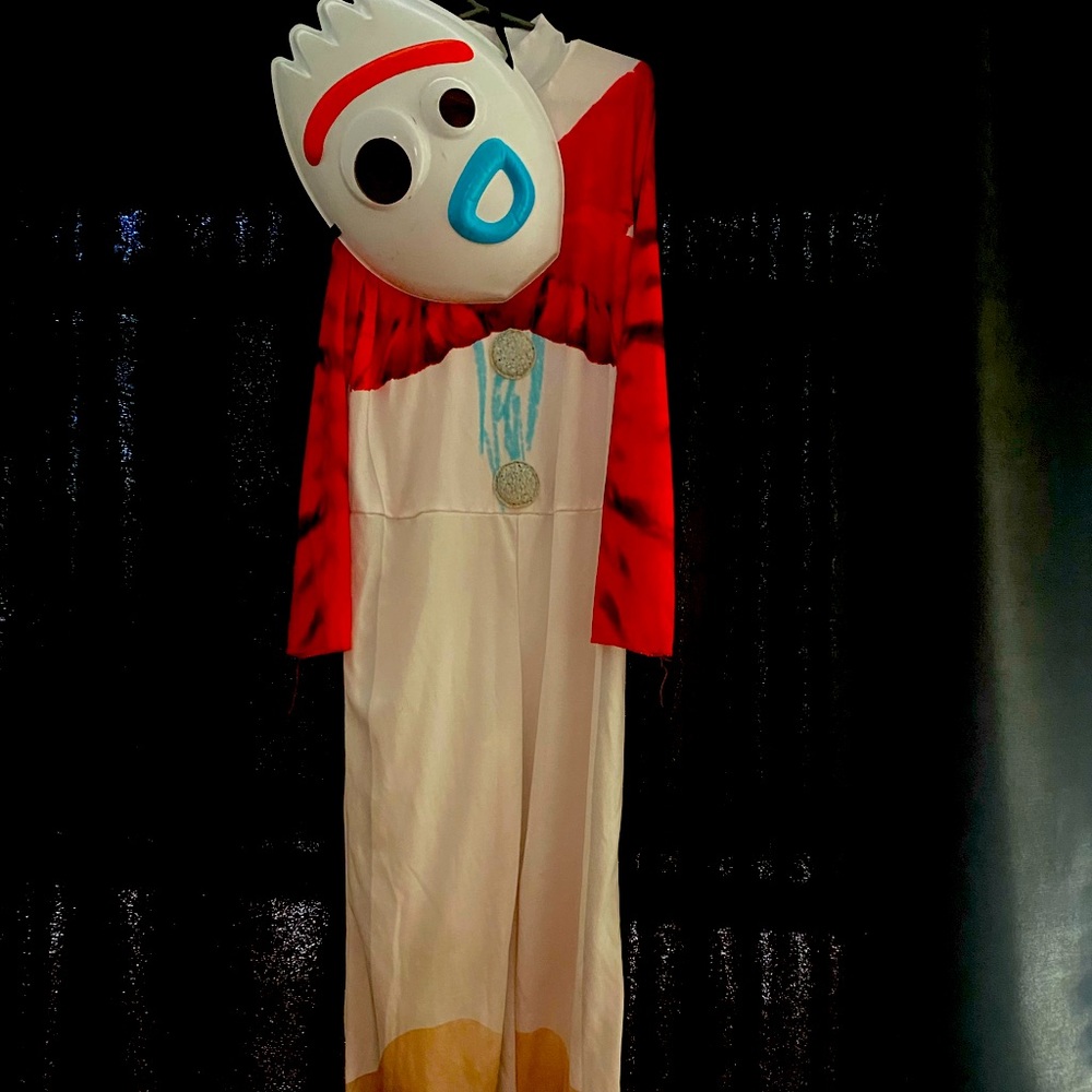 Forky costume size 7/8 little kids